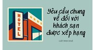 Yêu cầu chung về đối với khách sạn được xếp hạng
