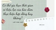 Có thể gia hạn thời gian có hiệu lực của bảo đảm thực hiện hợp đồng hay không?