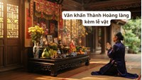 Văn khấn Thành Hoàng làng kèm lễ vật chuẩn nhất năm 2026