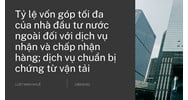 Tỷ lệ vốn góp tối đa của nhà đầu tư nước ngoài đối với dịch vụ nhận và chấp nhận hàng; dịch vụ chuẩn bị chứng từ vận tải