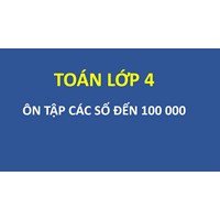 Vở bài tập Toán lớp 4 Bài 1 trang 7 : Ôn tập các số đến 100000 Chân trời sáng tạo