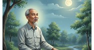 Tình yêu thiên nhiên, phong thái ung dung lạc quan của Bác trong Ngắm Trăng