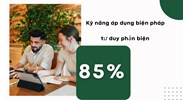 Kỹ năng áp dụng biện pháp tư duy phản biện