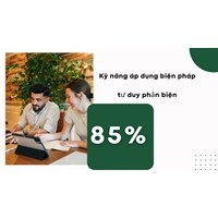 Kỹ năng áp dụng biện pháp tư duy phản biện