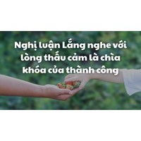 Nghị luận Lắng nghe với lòng thấu cảm là chìa khóa của thành công