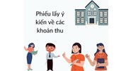 Phiếu lấy ý kiến về các khoản thu trong năm học