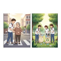 Nghị luận xã hội Mọi phẩm chất của đức hạnh là ở trong hành động