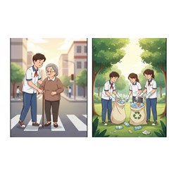 Nghị luận xã hội Mọi phẩm chất của đức hạnh là ở trong hành động