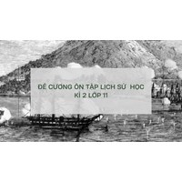 Đề cương ôn tập Lịch sử  học kì 2 lớp 11