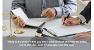 Quy định cơ chế tài chính thực hiện bồi dưỡng cán bộ lãnh đạo, quản lý bằng ngân sách Nhà nước