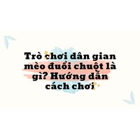 Trò chơi dân gian mèo đuổi chuột là gì? Hướng dẫn cách chơi