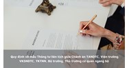 Quy định về mẫu Thông tư liên tịch giữa Chánh án TANDTC, Viện trưởng VKSNDTC, TKTNN, Bộ trưởng, Thủ trưởng cơ quan ngang bộ