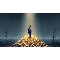 Nghị luận về quan niệm có tiền là có tất cả siêu hay