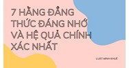 7 Hằng Đẳng Thức Đáng Nhớ Và Hệ Quả chính xác nhất