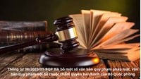 Bãi bỏ một số văn bản quy phạm pháp luật, văn bản quy phạm nội bộ theo Thông tư 38/2023/TT-BQP