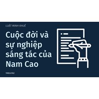 Cuộc đời và sự nghiệp sáng tác của Nam Cao