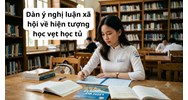 Dàn ý nghị luận xã hội về hiện tượng học vẹt học tủ hay nhất