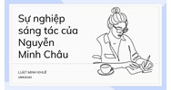 Sự nghiệp sáng tác của Nguyễn Minh Châu