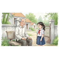 Tả người hàng xóm mà em yêu quý chọn lọc hay nhất Tập làm văn lớp 5
