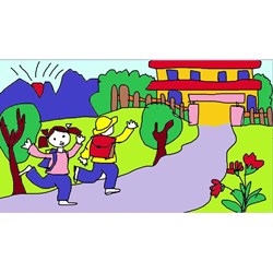 Biểu cảm về mái trường thân yêu