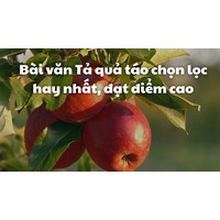 Bài văn Tả quả táo chọn lọc hay nhất, đạt điểm cao