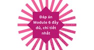 Đáp án trắc nghiệp Module 6 Tiẻu học, THCS chi tiết nhất