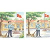 Tả bác, cô lao công trường em chọn lọc hay nhất
