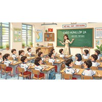 Viết 4-5 câu kể về cô giáo hoặc thầy giáo của em lớp 2