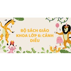 Bộ sách giáo khoa Lớp 6: Cánh diều