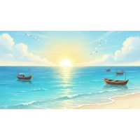Tả cảnh biển vào buổi sáng sớm siêu hay Tập làm văn lớp 5