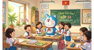 Hãy tưởng tượng và tả lại nhân vật Doraemon Tập làm văn lớp 5