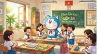 Hãy tưởng tượng và tả lại nhân vật Doraemon Tập làm văn lớp 5
