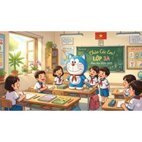 Hãy tưởng tượng và tả lại nhân vật Doraemon Tập làm văn lớp 5