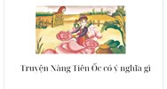 Truyện Nàng Tiên Ốc có ý nghĩa gì