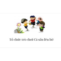 Tổ chức trò chơi Cá sấu lên bờ
