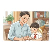 Bài văn Tả bố đang làm việc chọn lọc hay nhất Tập làm văn lớp 5