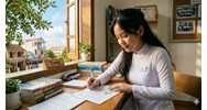 Viết một bức thư ngắn cho một người bạn để hỏi thăm và kể về việc học của em chọn lọc