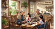 Kể về tình cảm của em đối với ông bà siêu hay, ấn tượng nhất