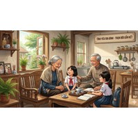 Kể về tình cảm của em đối với ông bà siêu hay, ấn tượng nhất