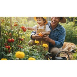 Tả bố em đang làm vườn chọn lọc hay nhất, đạt điểm cao