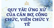 Quy tắc ứng xử của cán bộ, công chức, viên chức y tế