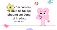 Biểu cảm của em về mùa hè tại địa phương em đang sinh sống
