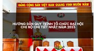 Hướng dẫn Quy trình tổ chức Đại hội Chi bộ chi tiết nhất năm 2024
