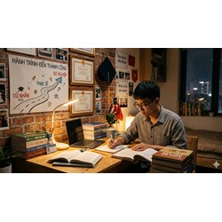 Nghị luận Con đường đi đến thành công trong học tập của học sinh