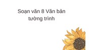 Soạn văn lớp 8: Văn bản tường trình