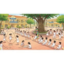 Kể về một trò chơi em đã tham gia ở trường hay nhất