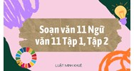 Hướng dẫn soạn văn lớp 11 chương trình Ngữ văn 11 Tập 1, Tập 2