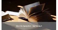 Kiều ở lầu Ngưng Bích -  Ngữ văn lớp 9