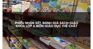 Phiếu nhận xét, đánh giá sách giáo khoa lớp 6 môn Giáo dục thể chất