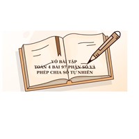 Vở bài tập Toán 4 bài 97 Phân số và phép chia số tự nhiên